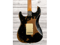 Fender Custom Shop Limited Edition 66 Stratocaster Super Heavy Relic Aged Black Fender Custom Shop Limited Edition 66 Stratocaster Super Heavy Relic Aged Black
